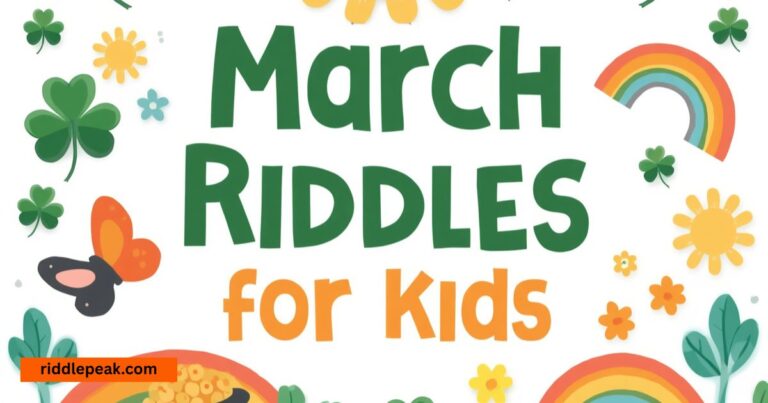 March Riddles for Kids