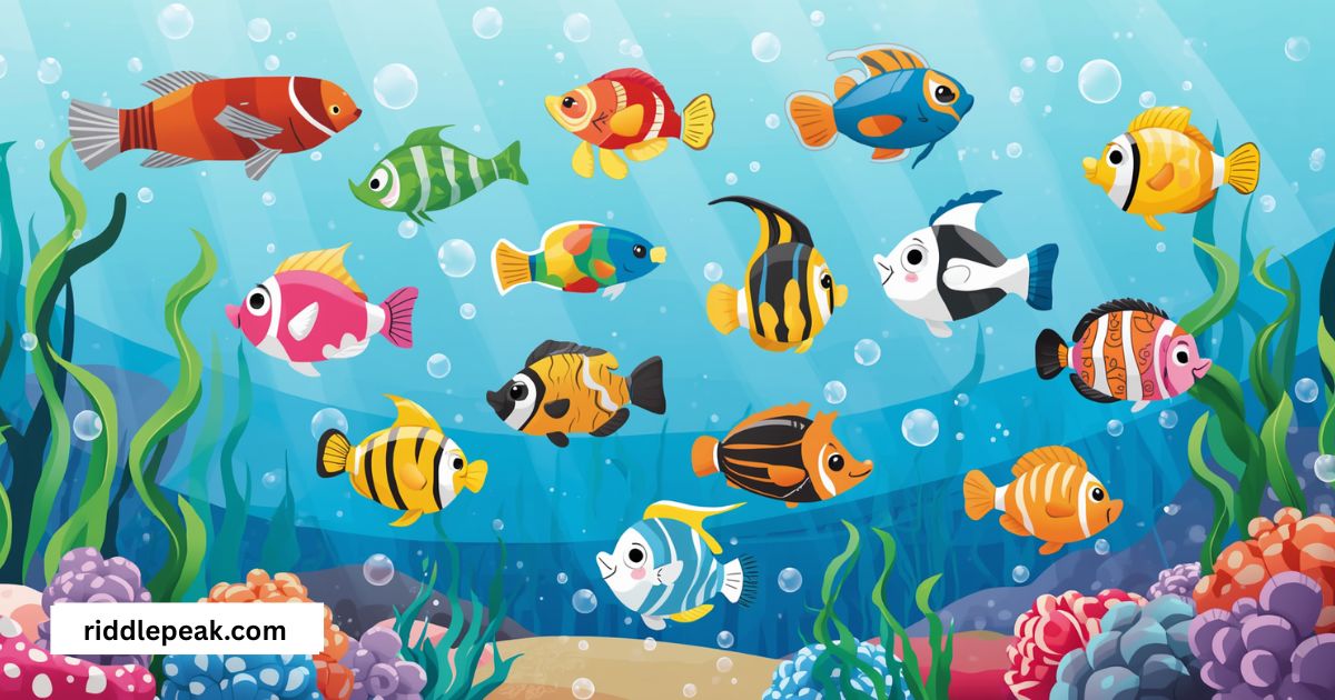 Mixed fish riddles kids