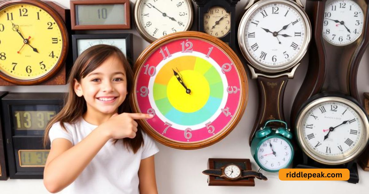 clock riddles for kids